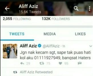 “Jangan Nak Kecam Sangat, Siapa Tak Puas Hati Call Aku..”, Aliff Aziz Cabar Netizen Kuat Kecam!