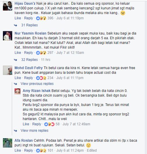 Wanita Ini Kongsi Tips Jimat Bajet Kahwin RM6K, Tapi Kenapa Dikritik Netizen?