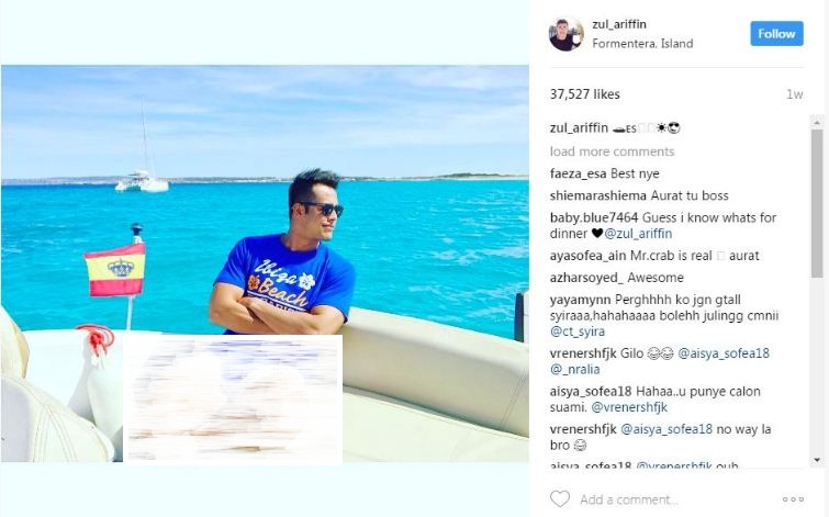 Instagram 1.4 Juta Pengikut Zul Ariffin Lesap! Adakah Kerana Foto Tayang Paha?