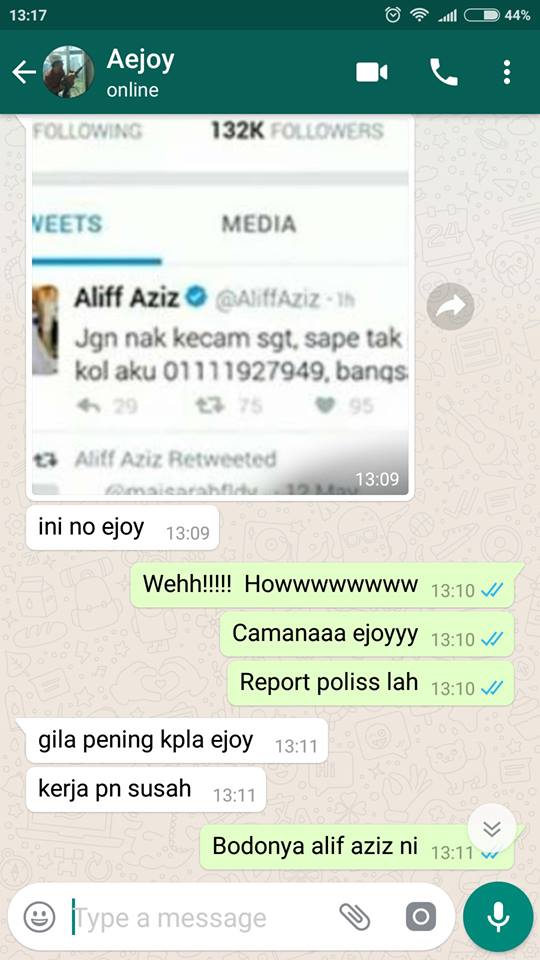 “Jangan Nak Kecam Sangat, Siapa Tak Puas Hati Call Aku..”, Aliff Aziz Cabar Netizen Kuat Kecam!