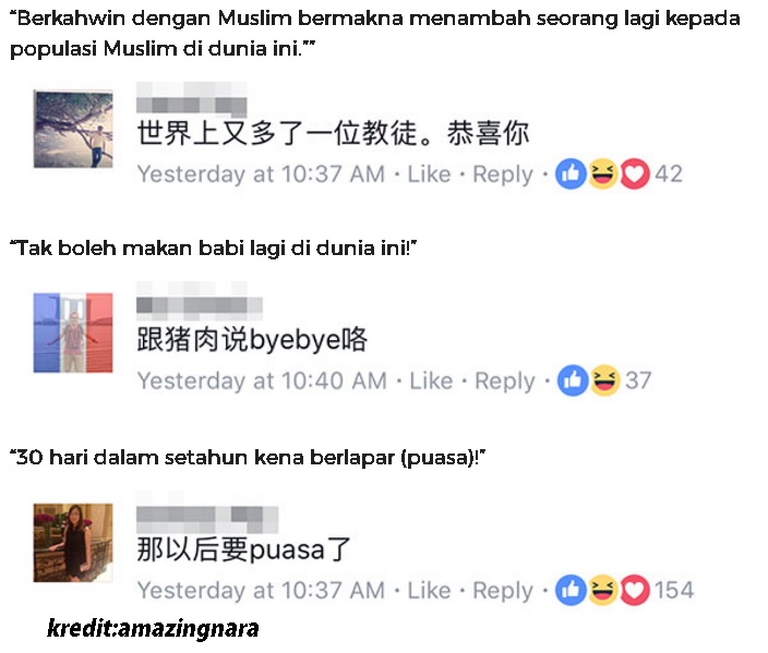 Cinta Antara Dua Bangsa Faliq dan Chryseis Dikecam Netizen,Kahwini Lelaki Bersongkok Dikatakan Memalukan