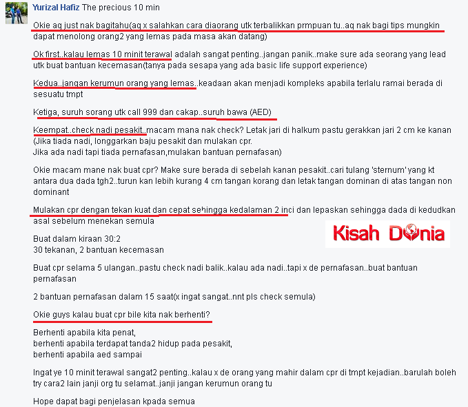 Mandi-manda Dengan Kawan Bertukar Kepada Tragedi Lemas,Netizen Pula Marah Sebab Bagi Bantuan Kecemasan Cara Salah