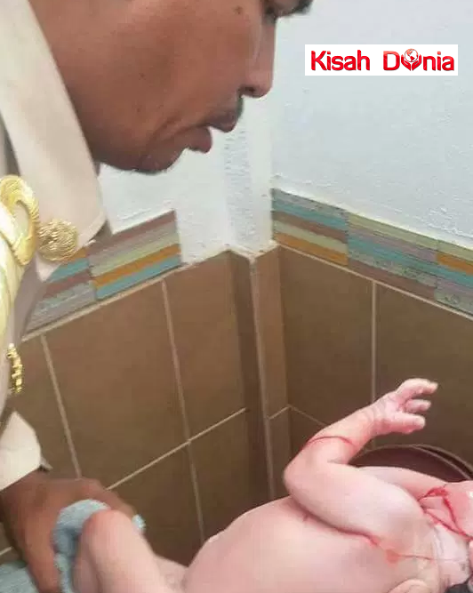 Bayi Tak Berdosa Dibuang Ke Dalam Lubang Tandas,Pelajar Kolej Ditahan Sabit Kesalahan