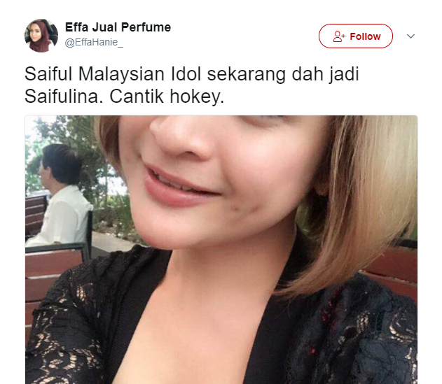 Af tukar jantina saiful Coretan azienmat: