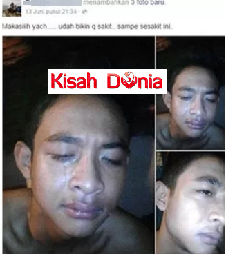 Trend Upload Gambar Tengah Menangis Di Laman Sosial,Adakah Positif atau Sebaliknya??