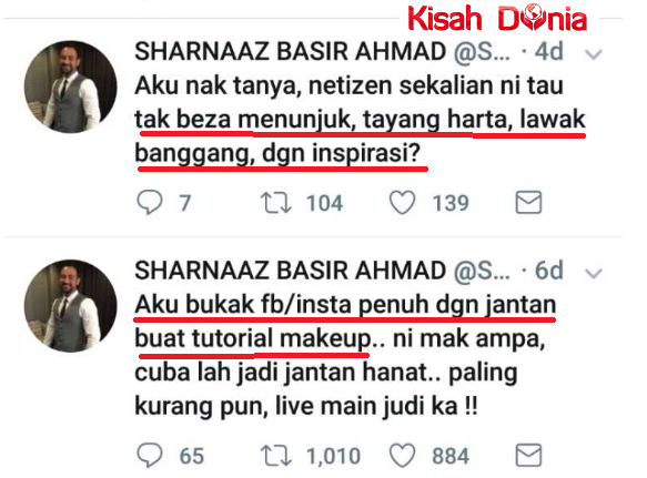 Amukan Sharnaaz Kejutkan Netizen,Kali Ini Marah Gila Pada Lelaki Suka Up Video Tutorial Make Up Dekat Laman Sosial