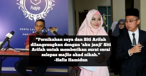 Hafiz Hamidun Tidak Sentuh Isteri, Akan Buktikan Kenapa Perkahwinan Tak Sah!