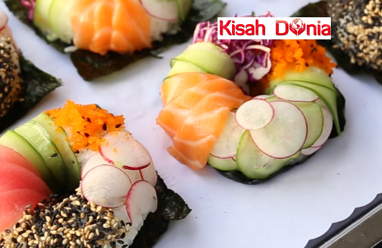 Sushi Ini Lain Dari Yang Lain Dan Tidak Pernah Dijual Dimana-mana,Apakah Kelainannya?