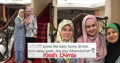 Netizen Nampak Baby Bump Siti Nurhaliza Kisah Dunia