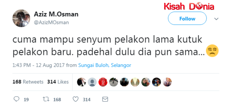 “Padahal Dia Dulu Pun Sama”-Aziz M. Osman