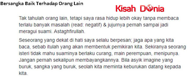 Isteri Kesal Kerana Selalu Komen Hal Rumah Tangga Orang Lain Di Laman Sosial,Ini Yang Jadi Pada Dia