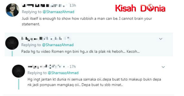 Amukan Sharnaaz Kejutkan Netizen,Kali Ini Marah Gila Pada Lelaki Suka Up Video Tutorial Make Up Dekat Laman Sosial