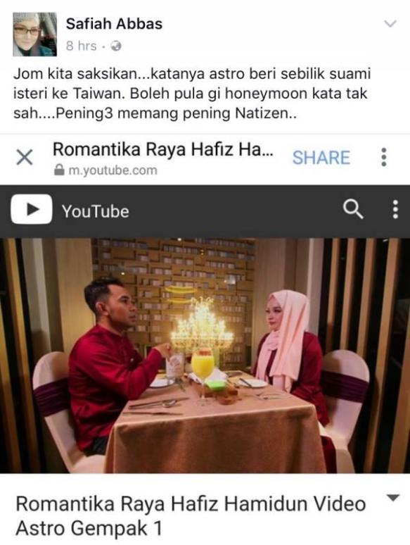 Netizen Tegur Ibu Joy Revfa Sibuk Hal Rumah Tangga Anak, Suka Perli ‘Pedas’ Hafiz Hamidun!