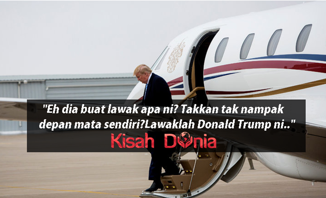 Donald Trump Buat Lawak Apa Ni? Rasanya Dialah Presiden 