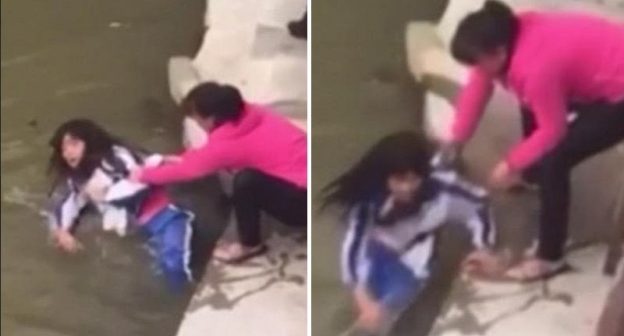 Tindakan Ibu Tolak Anak Ke Dalam Sungai Kerana Markah Ujian Rendah Dikecam Netizen