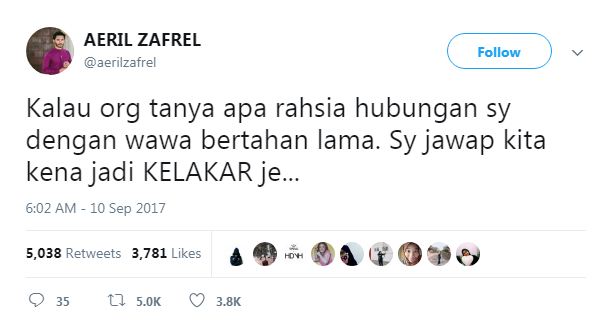 Lima Tahun Kahwin Tanpa Kontroversi, Aeril Zafrel Dedah Satu Rahsia Perkahwinan Yang Simple!