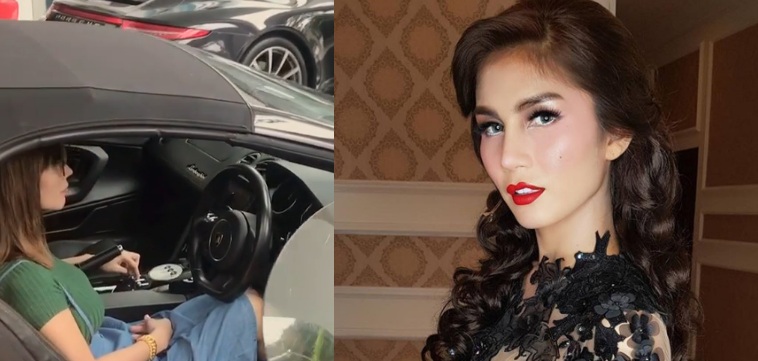 Nur Sajat Tayang Lamborghini Baru Di Laman Sosial?Amboi Mewahnya!!