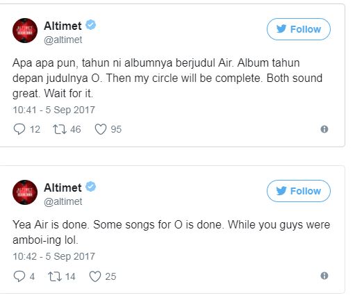 Lepas Lancar Dua Album Terakhir Dan Sebuah Konsert, Altimet Bakal Umumkan Persaraan!