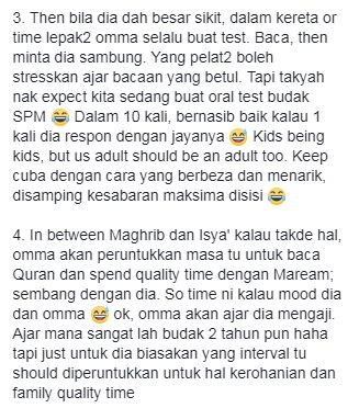 Maream Boleh Hafal Surah & Cakap Korea Di Usia 3 Tahun, Farah Lee Kongsi Tujuh Tips Mudah Didik Anak!