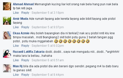 Aliff Syukri Kongsi Status Mahu Dapatkan Lesen Pistol,Perlu Atau Tidak Perlu Bagitahu Orang Lain???