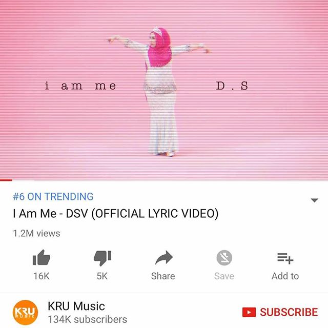 DS Vida Bermasam Muka Dengan Edry KRU Kerana Lagu I Am Me???