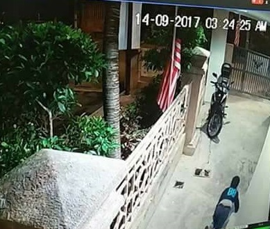 (Video) CCTV Rakam Kelibat Seorang Lelaki Menyelinap Masuk Dua Jam Awal Sebelum Kebakaran!