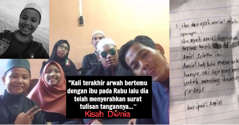 “Dua Anak Saya Sedang Tunggu Saya Di Syurga..”, Tragedi Tahfiz Ingatkan Datuk Vida Arwah Anak Yang Maut Dalam Kebakaran…