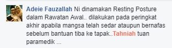 “Sampaikan Tabik Hormat Saya Kepada Beliau!”, Netizen Puji Kaptain Marin Affendy Beri Bantuan Kecemasan Dengan Berkesan!