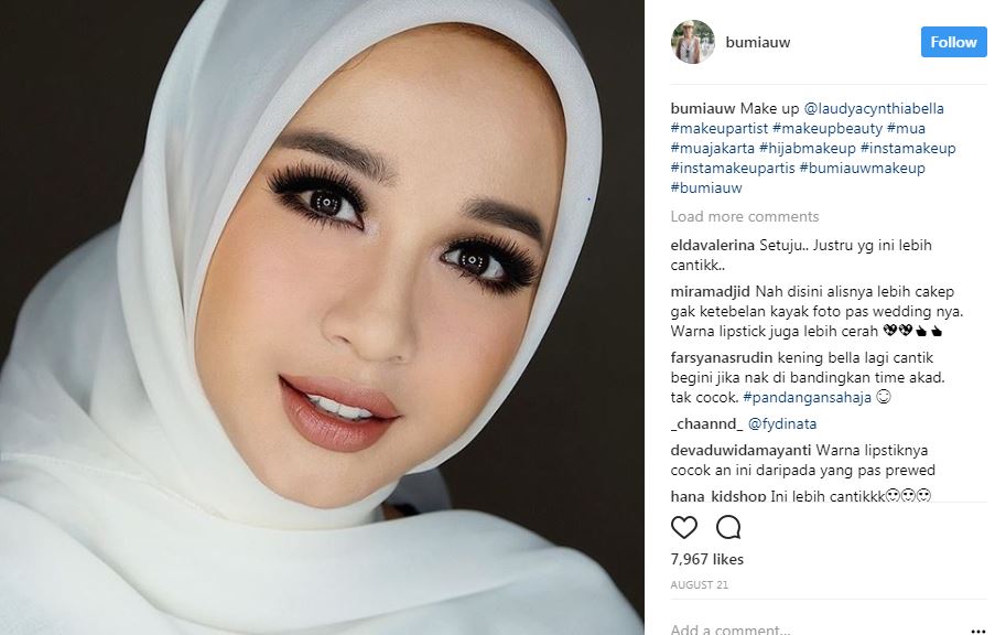 Instagram MUA Diserang Kerana Solek Bella Seperti Orang Tua, Inilah MUA Indonesia Yang Solek Bella Ketika Hari Persandingan!