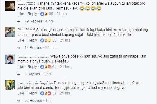 “Status Instagram, FB Kemain Islamik Tapi…”, Netizen Tegur Simbol Tangan Aeril, Kuku Wawa Zainal Tak Sesuai..