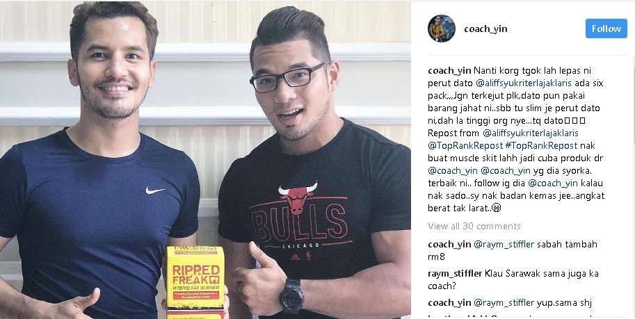 DS Aliff Syukri Mahu Jadi Sado, Minta Khidmat Nasihat Dari Kekasih Sajat Untuk Dapat Badan Idaman