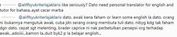 Salah Faham Pujian Rapper Caprice Kepada Anak Angkat Sebagai Kutukan, Netizen Minta Datuk Aliff Kamarzaman Belajar Bahasa Inggeris!