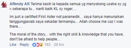 “Sampaikan Tabik Hormat Saya Kepada Beliau!”, Netizen Puji Kaptain Marin Affendy Beri Bantuan Kecemasan Dengan Berkesan!