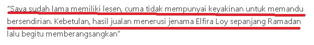 Jarang Berlakon Drama,Elfira Loy Tetap Jana Income Lumayan, Dedah Rahsia Bagaimana Boleh Beli Kereta Mewah