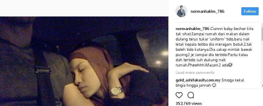 Video Lentok Atas Bahu Viral,Ramai Orang Cemburu Cara Norman Hakim Layan Memey