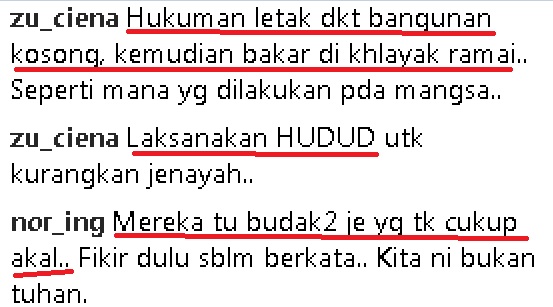 “Kami Menuntut Pesalah Diseksa Di Khalayak Ramai Sehingga Mati Di Dataran Merdeka”-Sharnaaz Ahmad