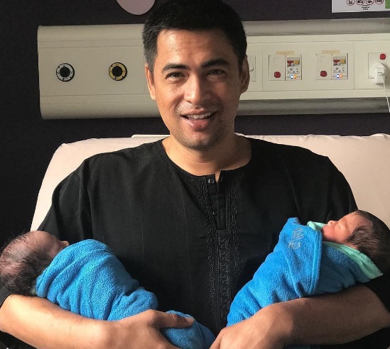 Inilah Dia Kembar Comel Yang Menyerikan Lagi Keluarga Datuk Dr Sheikh Muszaphar dan Isteri,Datin Dr Halina