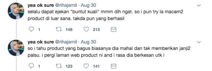 Tak Tahan Diejek Buntut Kuali, Gadis Ini Beli Produk Bagus & Hasilnya…