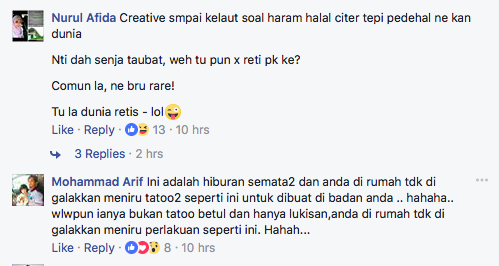 Kreatif Sampai Kelaut Soal Haram – Gara-Gara Imej ‘Bertatoo’, Hazama Teruk Dikecam Netizen