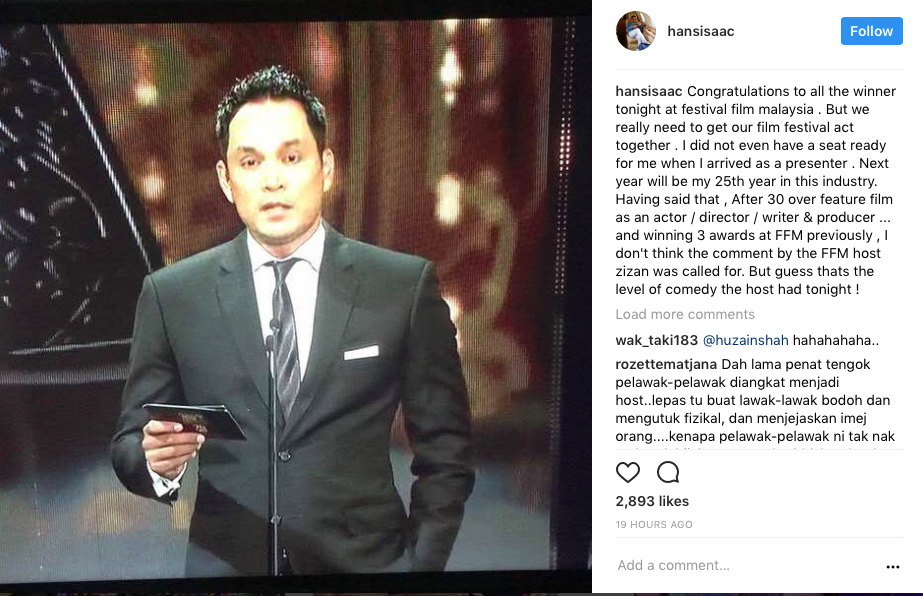 Isu Perlekehkan Gelaran Dato’, Ahmad Idham Pertahankan Hans Isaac Dari Dihentam Netizen