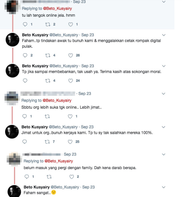 ‘Tindakan Awak Membunuh Kami’ – Beto Kusyairy Simpati Pada Netizen Bila Tiket Wayang Mahal