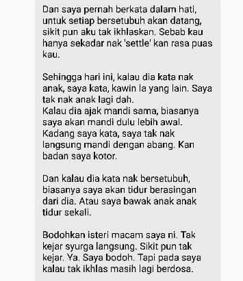 ‘Ini Zuriat Terakhir Aku Kandung Untuk Kau’ – Luahan Isteri Meroyan Mahu Bunuh Diri & Anak