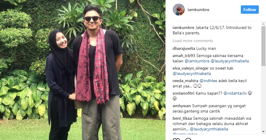 Foto Bagaimana Perkenalan Engku Emran & Bella Bermula. Sweet Habis!