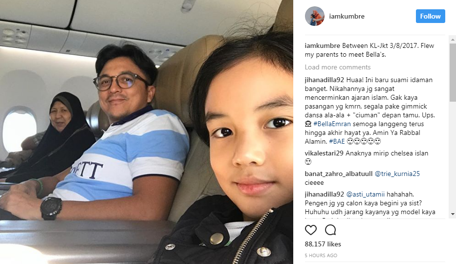 Foto Bagaimana Perkenalan Engku Emran & Bella Bermula. Sweet Habis!