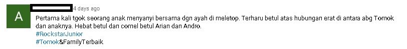 Aduh Cairnya Hati Acik-acik Tengok Arrian Anak Tomok Menyanyi Live Di Meletop,Memang Bijak dan Berbakat