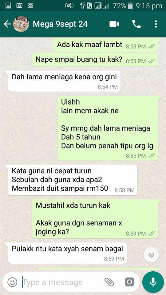 “Hey Bodoh! Akak Doakan Bisnes Kau Lingkup..Produk Sampah!”, Peniaga Kecewa Wanita Berang Berat Badan Hanya Turun 6 Kg Sebulan!