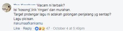 “Isi Kosong, Lirik Ringan & Murahan, Target Penjalang Sentap?”, Netizen Kritik Lagu Boleh Jalan Zizi Kirana Fabulous Cat?