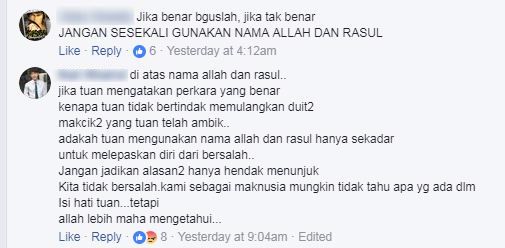 “Atas Nama Allah & Rasul!!” -Tak Tahan Dikecam, Boy Iman Bersumpah Cerita Benar!