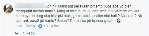 “Niat Dah Bagus,Tapi Matlamat Tak Menghalalkan Cara Kak Rita Oi!!-” Netizen Bagi Tazkirah Percuma Bila Rita Rudaini Bagi Anak  Anak Sambut Halloween