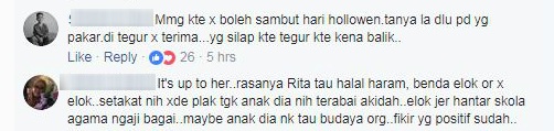 “Niat Dah Bagus,Tapi Matlamat Tak Menghalalkan Cara Kak Rita Oi!!-” Netizen Bagi Tazkirah Percuma Bila Rita Rudaini Bagi Anak  Anak Sambut Halloween